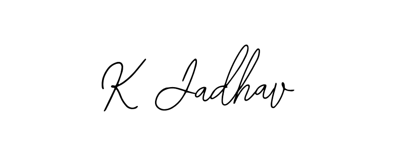 How to Draw K Jadhav signature style? Bearetta-2O07w is a latest design signature styles for name K Jadhav. K Jadhav signature style 12 images and pictures png