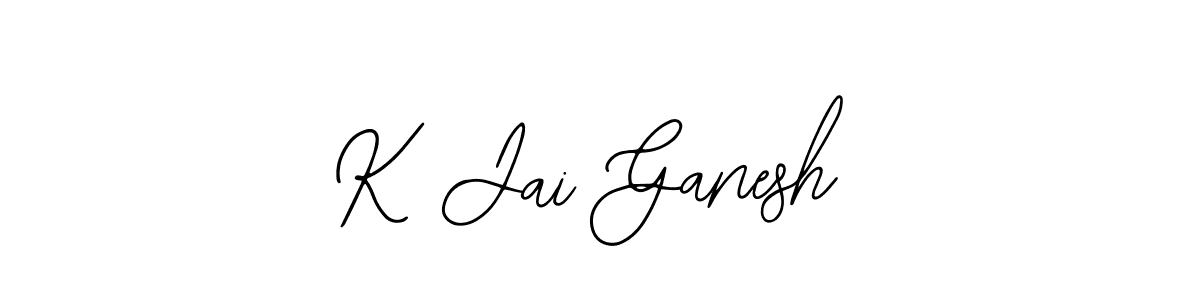 Make a beautiful signature design for name K Jai Ganesh. Use this online signature maker to create a handwritten signature for free. K Jai Ganesh signature style 12 images and pictures png