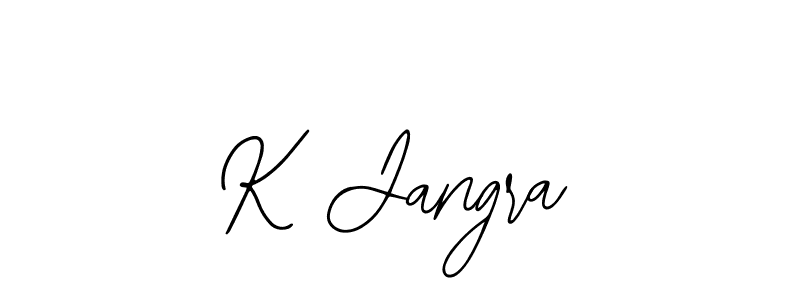 K Jangra stylish signature style. Best Handwritten Sign (Bearetta-2O07w) for my name. Handwritten Signature Collection Ideas for my name K Jangra. K Jangra signature style 12 images and pictures png