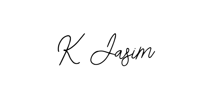 K Jasim stylish signature style. Best Handwritten Sign (Bearetta-2O07w) for my name. Handwritten Signature Collection Ideas for my name K Jasim. K Jasim signature style 12 images and pictures png