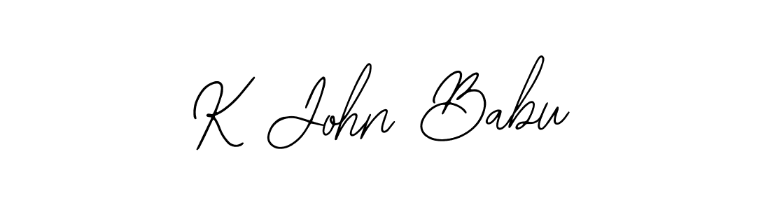 Also You can easily find your signature by using the search form. We will create K John Babu name handwritten signature images for you free of cost using Bearetta-2O07w sign style. K John Babu signature style 12 images and pictures png