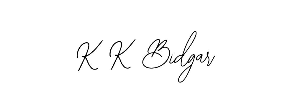 It looks lik you need a new signature style for name K K Bidgar. Design unique handwritten (Bearetta-2O07w) signature with our free signature maker in just a few clicks. K K Bidgar signature style 12 images and pictures png