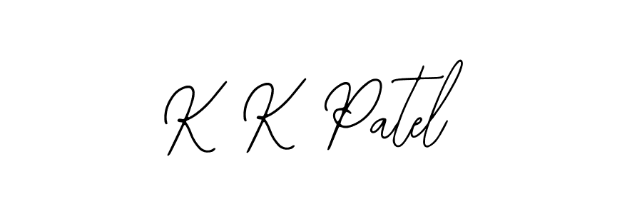 Bearetta-2O07w is a professional signature style that is perfect for those who want to add a touch of class to their signature. It is also a great choice for those who want to make their signature more unique. Get K K Patel name to fancy signature for free. K K Patel signature style 12 images and pictures png