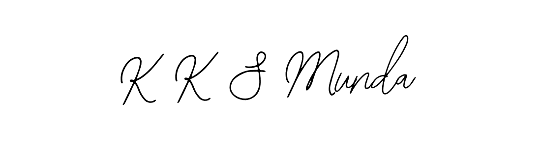 Design your own signature with our free online signature maker. With this signature software, you can create a handwritten (Bearetta-2O07w) signature for name K K S Munda. K K S Munda signature style 12 images and pictures png