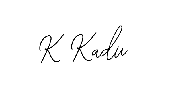 Also You can easily find your signature by using the search form. We will create K Kadu name handwritten signature images for you free of cost using Bearetta-2O07w sign style. K Kadu signature style 12 images and pictures png