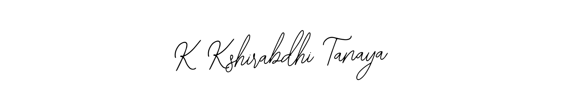 Design your own signature with our free online signature maker. With this signature software, you can create a handwritten (Bearetta-2O07w) signature for name K Kshirabdhi Tanaya. K Kshirabdhi Tanaya signature style 12 images and pictures png