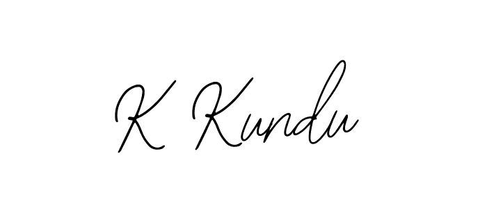 Also You can easily find your signature by using the search form. We will create K Kundu name handwritten signature images for you free of cost using Bearetta-2O07w sign style. K Kundu signature style 12 images and pictures png
