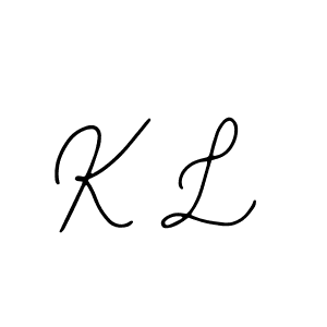 It looks lik you need a new signature style for name K L. Design unique handwritten (Bearetta-2O07w) signature with our free signature maker in just a few clicks. K L signature style 12 images and pictures png