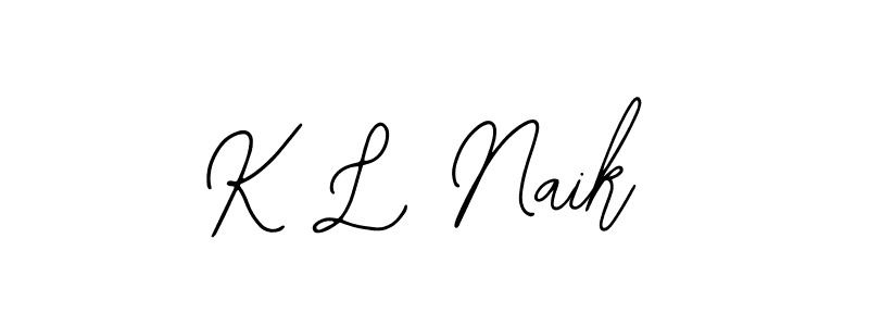 Also You can easily find your signature by using the search form. We will create K L Naik name handwritten signature images for you free of cost using Bearetta-2O07w sign style. K L Naik signature style 12 images and pictures png