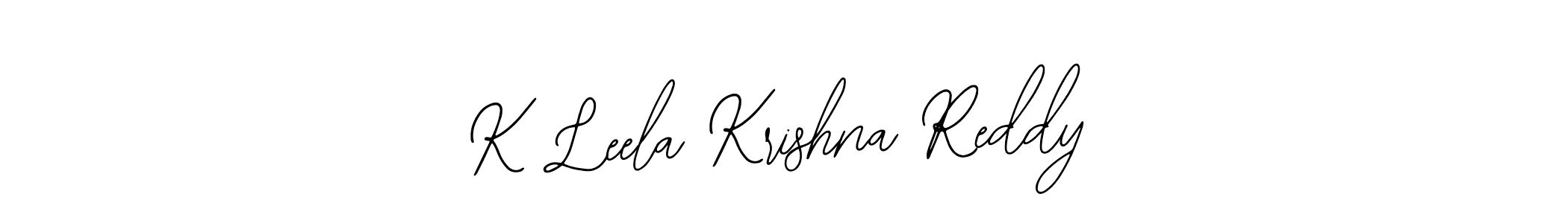 This is the best signature style for the K Leela Krishna Reddy name. Also you like these signature font (Bearetta-2O07w). Mix name signature. K Leela Krishna Reddy signature style 12 images and pictures png