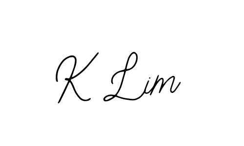 if you are searching for the best signature style for your name K Lim. so please give up your signature search. here we have designed multiple signature styles  using Bearetta-2O07w. K Lim signature style 12 images and pictures png