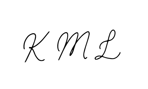 Once you've used our free online signature maker to create your best signature Bearetta-2O07w style, it's time to enjoy all of the benefits that K M L name signing documents. K M L signature style 12 images and pictures png
