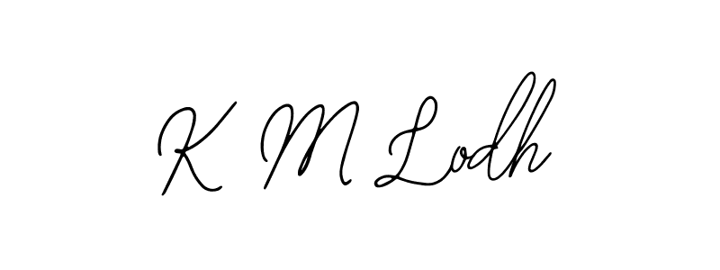 Best and Professional Signature Style for K M Lodh. Bearetta-2O07w Best Signature Style Collection. K M Lodh signature style 12 images and pictures png