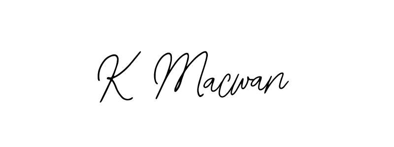 How to Draw K Macwan signature style? Bearetta-2O07w is a latest design signature styles for name K Macwan. K Macwan signature style 12 images and pictures png