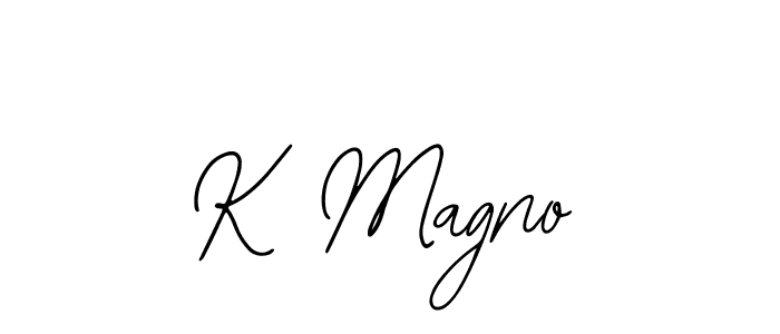 Make a beautiful signature design for name K Magno. Use this online signature maker to create a handwritten signature for free. K Magno signature style 12 images and pictures png