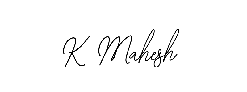 K Mahesh stylish signature style. Best Handwritten Sign (Bearetta-2O07w) for my name. Handwritten Signature Collection Ideas for my name K Mahesh. K Mahesh signature style 12 images and pictures png