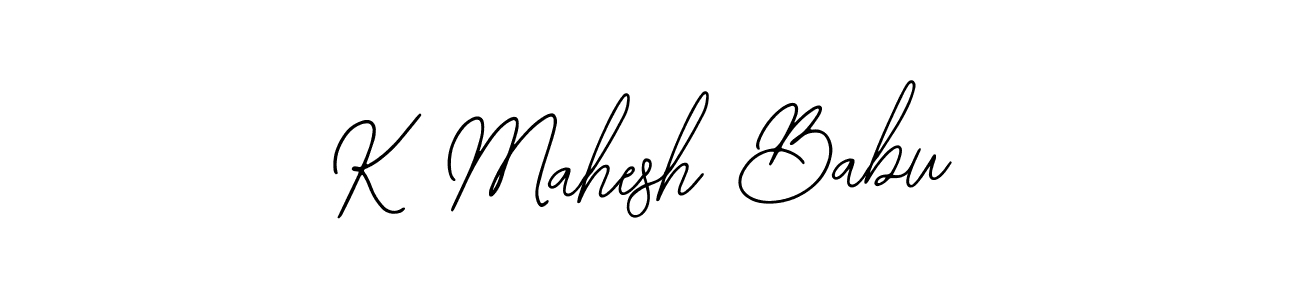 Also we have K Mahesh Babu name is the best signature style. Create professional handwritten signature collection using Bearetta-2O07w autograph style. K Mahesh Babu signature style 12 images and pictures png