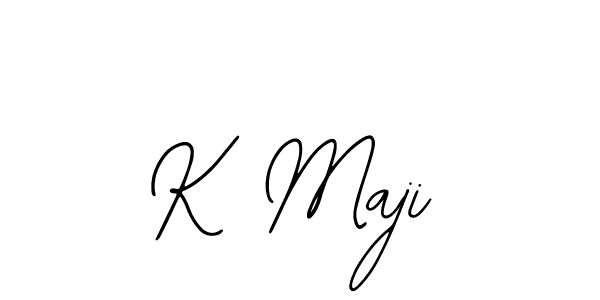 How to make K Maji signature? Bearetta-2O07w is a professional autograph style. Create handwritten signature for K Maji name. K Maji signature style 12 images and pictures png