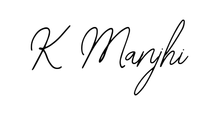 Get inspired by this graceful Bearetta-2O07w signature style for name K Manjhi. Smooth loops and balanced proportions for everyday use. K Manjhi signature style 12 images and pictures png