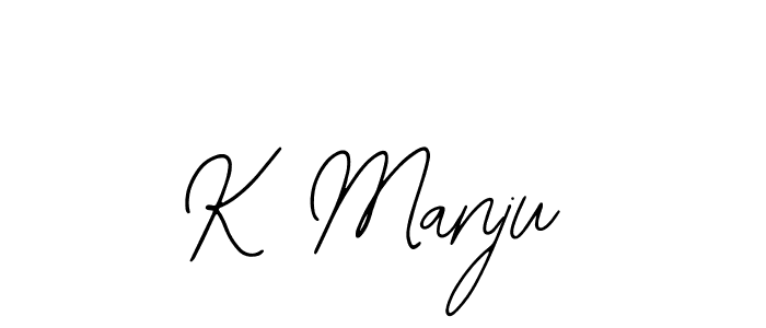 K Manju stylish signature style. Best Handwritten Sign (Bearetta-2O07w) for my name. Handwritten Signature Collection Ideas for my name K Manju. K Manju signature style 12 images and pictures png