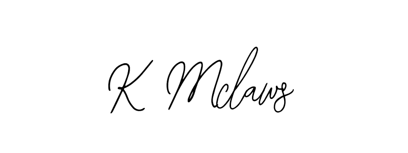 Make a beautiful signature design for name K Mclaws. Use this online signature maker to create a handwritten signature for free. K Mclaws signature style 12 images and pictures png