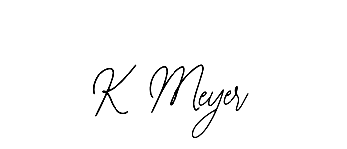 Also You can easily find your signature by using the search form. We will create K Meyer name handwritten signature images for you free of cost using Bearetta-2O07w sign style. K Meyer signature style 12 images and pictures png