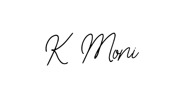 if you are searching for the best signature style for your name K Moni. so please give up your signature search. here we have designed multiple signature styles  using Bearetta-2O07w. K Moni signature style 12 images and pictures png