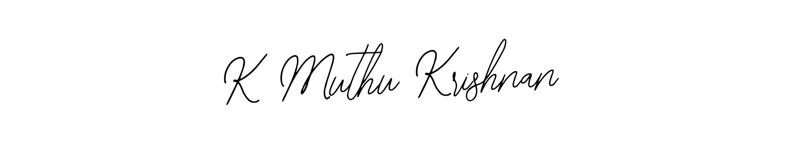 Similarly Bearetta-2O07w is the best handwritten signature design. Signature creator online .You can use it as an online autograph creator for name K Muthu Krishnan. K Muthu Krishnan signature style 12 images and pictures png