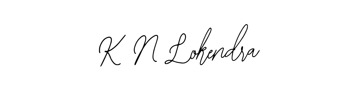 Make a short K N Lokendra signature style. Manage your documents anywhere anytime using Bearetta-2O07w. Create and add eSignatures, submit forms, share and send files easily. K N Lokendra signature style 12 images and pictures png