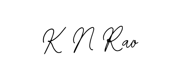 Use a signature maker to create a handwritten signature online. With this signature software, you can design (Bearetta-2O07w) your own signature for name K N Rao. K N Rao signature style 12 images and pictures png