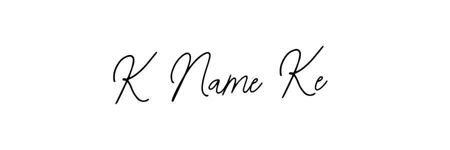 K Name Ke stylish signature style. Best Handwritten Sign (Bearetta-2O07w) for my name. Handwritten Signature Collection Ideas for my name K Name Ke. K Name Ke signature style 12 images and pictures png