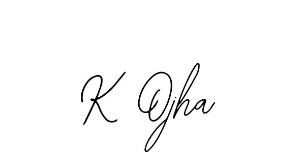 Make a beautiful signature design for name K Ojha. Use this online signature maker to create a handwritten signature for free. K Ojha signature style 12 images and pictures png