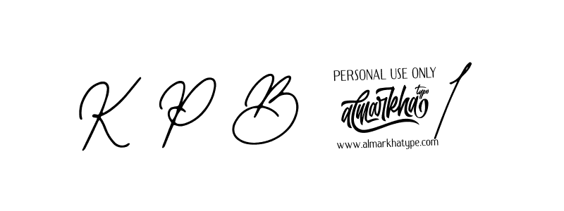 Also You can easily find your signature by using the search form. We will create K P B 41 name handwritten signature images for you free of cost using Bearetta-2O07w sign style. K P B 41 signature style 12 images and pictures png