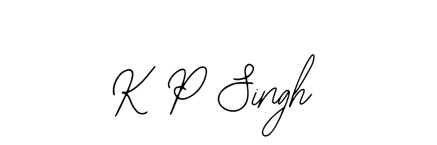 Make a beautiful signature design for name K P Singh. Use this online signature maker to create a handwritten signature for free. K P Singh signature style 12 images and pictures png