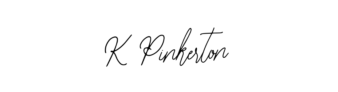 Also we have K Pinkerton name is the best signature style. Create professional handwritten signature collection using Bearetta-2O07w autograph style. K Pinkerton signature style 12 images and pictures png