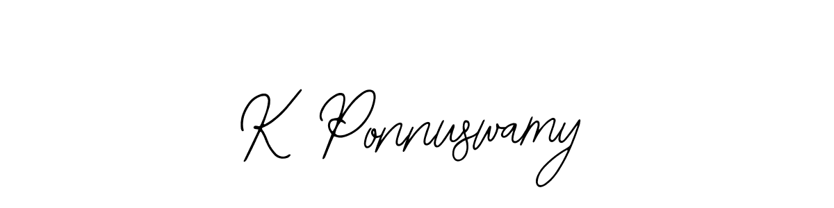 Best and Professional Signature Style for K Ponnuswamy. Bearetta-2O07w Best Signature Style Collection. K Ponnuswamy signature style 12 images and pictures png