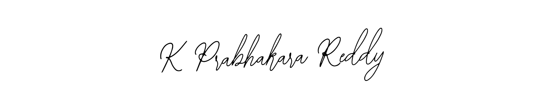 You should practise on your own different ways (Bearetta-2O07w) to write your name (K Prabhakara Reddy) in signature. don't let someone else do it for you. K Prabhakara Reddy signature style 12 images and pictures png