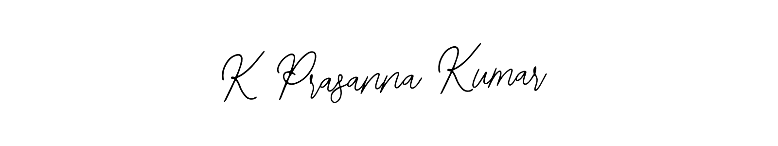 Make a beautiful signature design for name K Prasanna Kumar. With this signature (Bearetta-2O07w) style, you can create a handwritten signature for free. K Prasanna Kumar signature style 12 images and pictures png