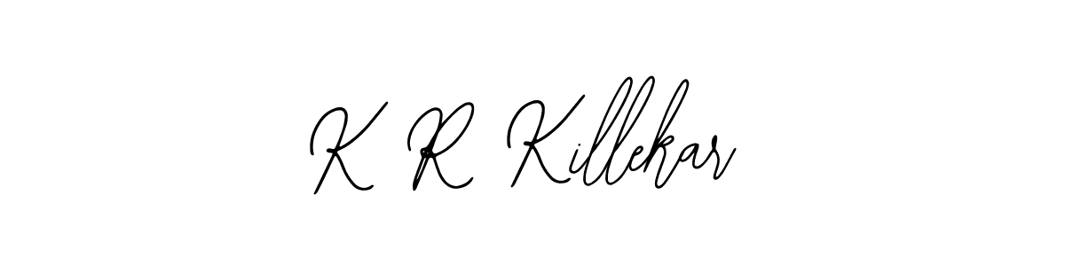 Also we have K R Killekar name is the best signature style. Create professional handwritten signature collection using Bearetta-2O07w autograph style. K R Killekar signature style 12 images and pictures png