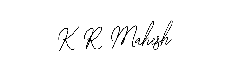 How to make K R Mahesh signature? Bearetta-2O07w is a professional autograph style. Create handwritten signature for K R Mahesh name. K R Mahesh signature style 12 images and pictures png