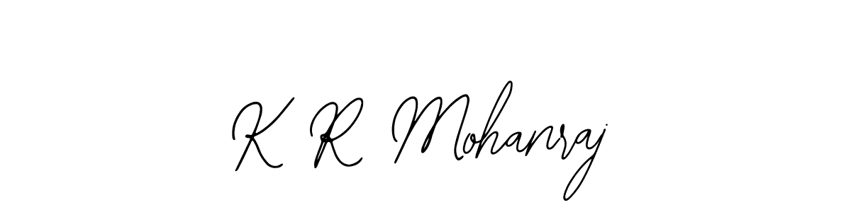 Design your own signature with our free online signature maker. With this signature software, you can create a handwritten (Bearetta-2O07w) signature for name K R Mohanraj. K R Mohanraj signature style 12 images and pictures png
