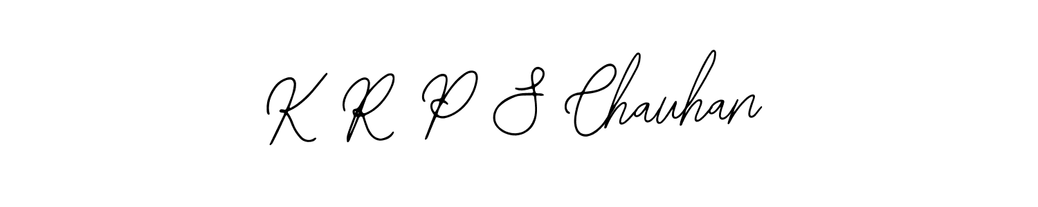 Best and Professional Signature Style for K R P S Chauhan. Bearetta-2O07w Best Signature Style Collection. K R P S Chauhan signature style 12 images and pictures png