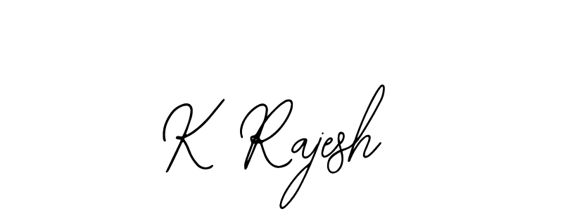 It looks lik you need a new signature style for name K Rajesh. Design unique handwritten (Bearetta-2O07w) signature with our free signature maker in just a few clicks. K Rajesh signature style 12 images and pictures png