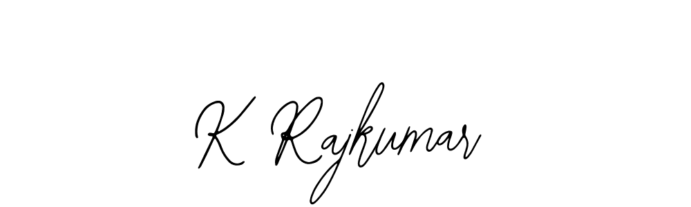 Similarly Bearetta-2O07w is the best handwritten signature design. Signature creator online .You can use it as an online autograph creator for name K Rajkumar. K Rajkumar signature style 12 images and pictures png