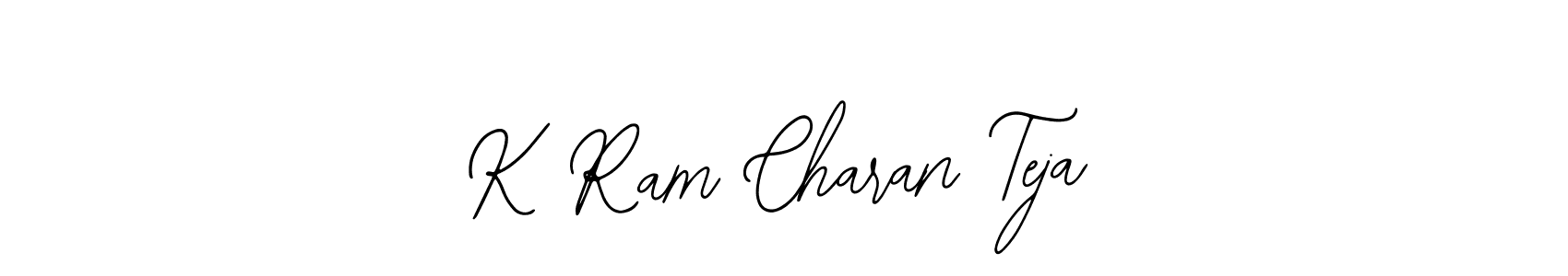 You can use this online signature creator to create a handwritten signature for the name K Ram Charan Teja. This is the best online autograph maker. K Ram Charan Teja signature style 12 images and pictures png