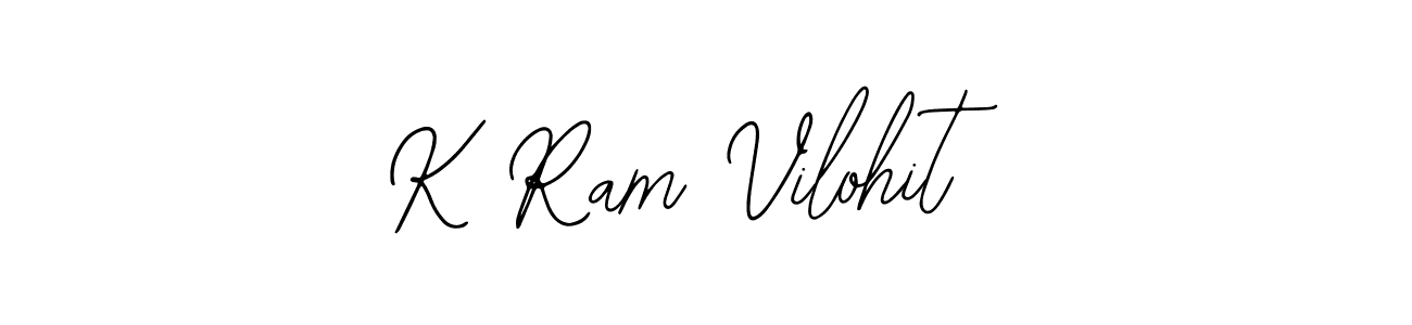 This is the best signature style for the K Ram Vilohit name. Also you like these signature font (Bearetta-2O07w). Mix name signature. K Ram Vilohit signature style 12 images and pictures png