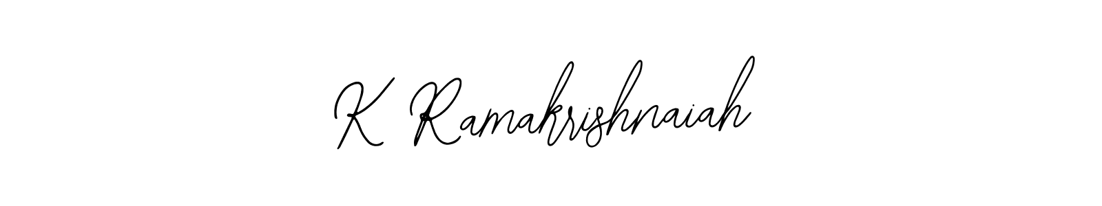 Make a beautiful signature design for name K Ramakrishnaiah. With this signature (Bearetta-2O07w) style, you can create a handwritten signature for free. K Ramakrishnaiah signature style 12 images and pictures png