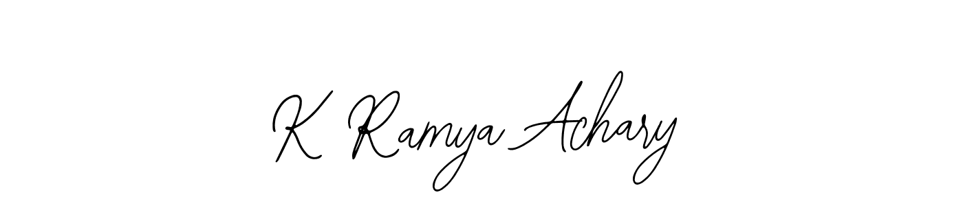 Once you've used our free online signature maker to create your best signature Bearetta-2O07w style, it's time to enjoy all of the benefits that K Ramya Achary name signing documents. K Ramya Achary signature style 12 images and pictures png