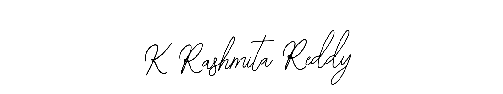 The best way (Bearetta-2O07w) to make a short signature is to pick only two or three words in your name. The name K Rashmita Reddy include a total of six letters. For converting this name. K Rashmita Reddy signature style 12 images and pictures png