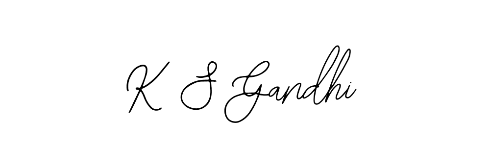 Similarly Bearetta-2O07w is the best handwritten signature design. Signature creator online .You can use it as an online autograph creator for name K S Gandhi. K S Gandhi signature style 12 images and pictures png